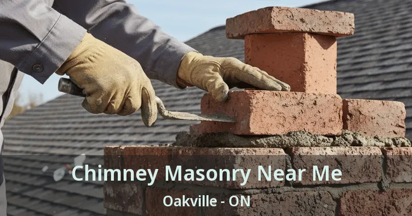 Chimney Masonry Near Me Oakville - ON