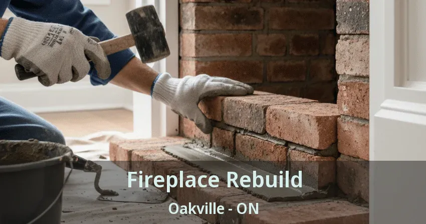 Fireplace Rebuild Oakville - ON