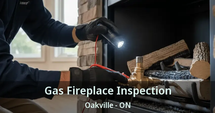 Gas Fireplace Inspection Oakville - ON