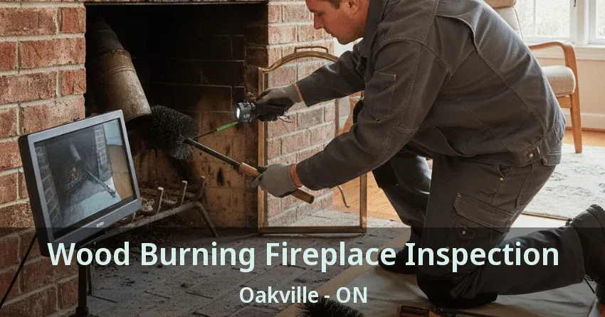 Wood Burning Fireplace Inspection Oakville - ON
